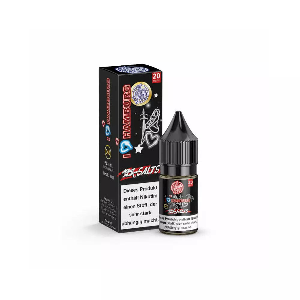 187 Strassenbande Nikotinsalz Liquid 10ml - I Love Hamburg 20mg