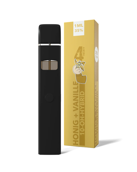 4Twenty - 35% 10-OH Einweg Vape - Honig Vanille