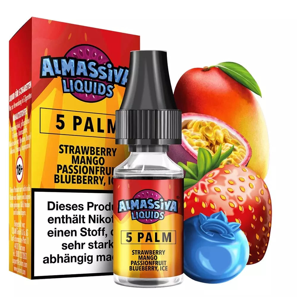 Al Massiva Nikotinsalz Liquid 10ml - 5 Palm