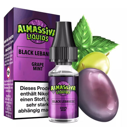 Al Massiva Nikotinsalz Liquid 10ml - Black Lebanese