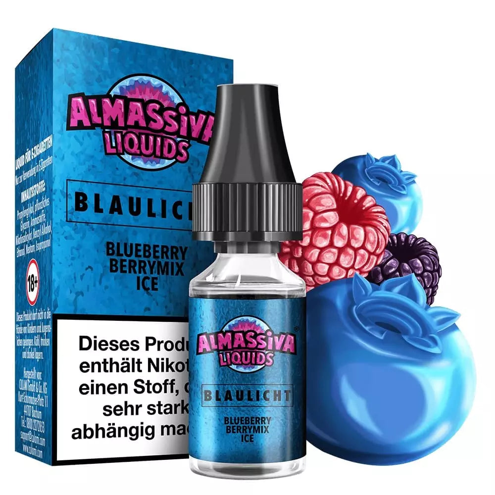 Al Massiva Nikotinsalz Liquid 10ml - Blaulicht