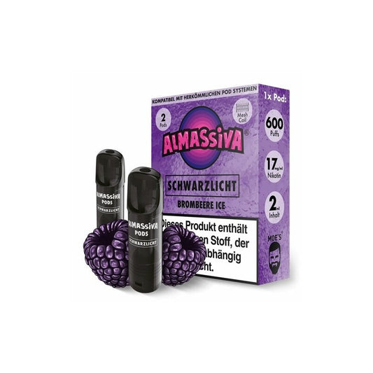 Al Massiva Prefilled Pod - 2x Schwarzlicht 20mg
