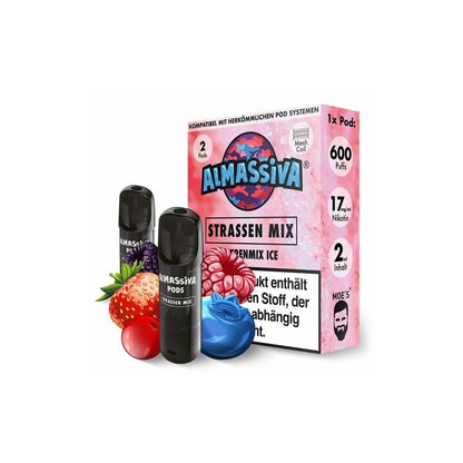 Al Massiva Prefilled Pod - 2x Strassen Mix 20mg