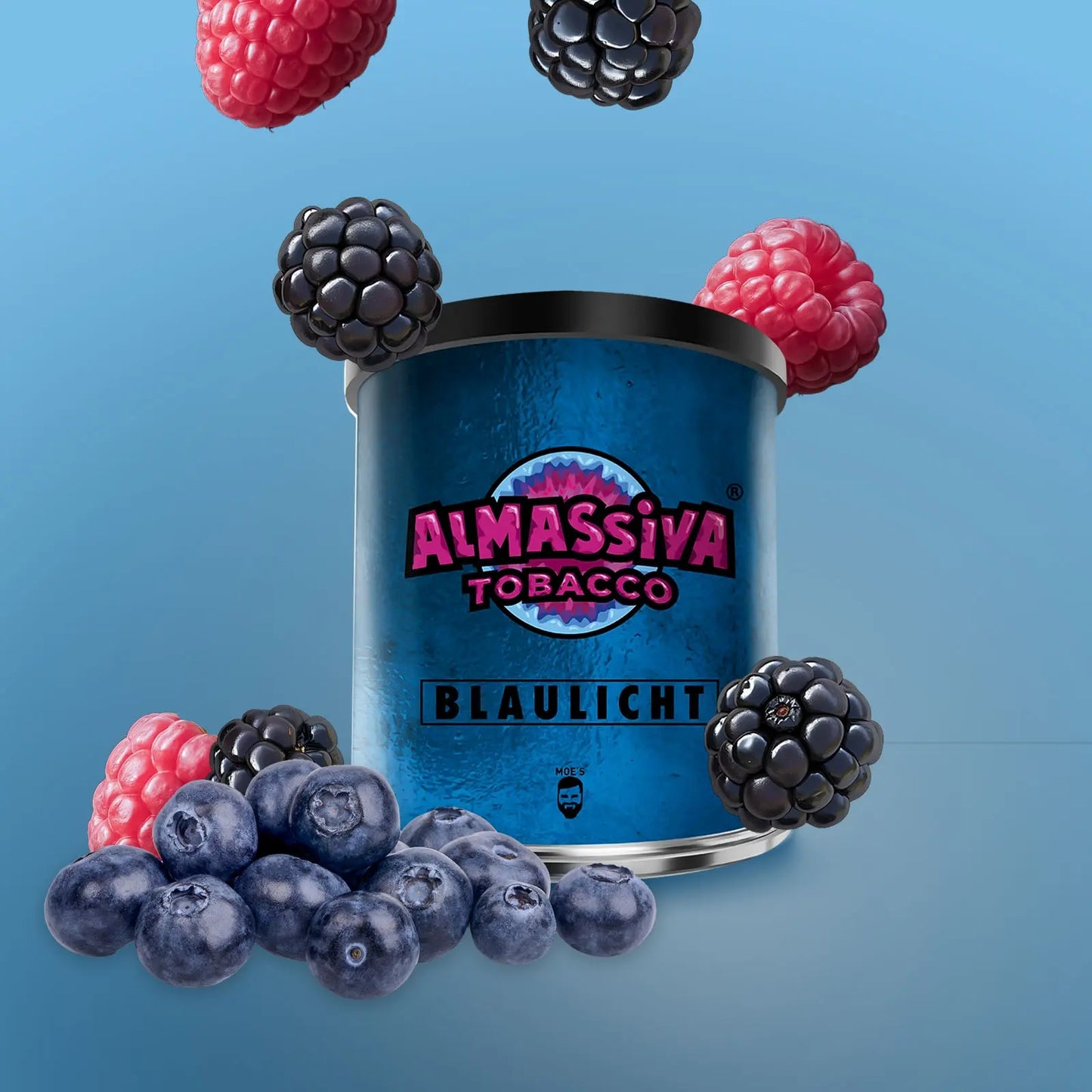 Al Massiva Tobacco 200g - Blaulicht