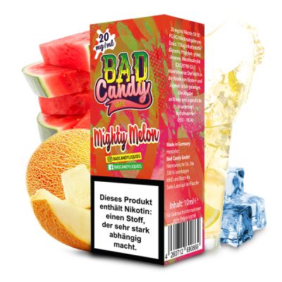Bad Candy Liquid Nikotinsalz 10ml - Mighty Melon 20mg