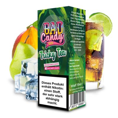 Bad Candy Liquid Nikotinsalz 10ml - Tricky Tea 20mg