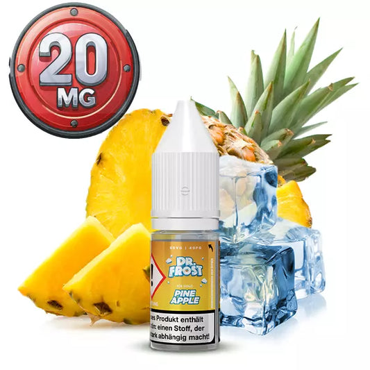 Dr. Frost Liquid Nikotinsalz 10ml - Ice Cold Pineapple 20mg