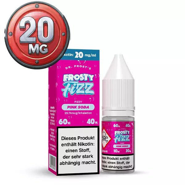 Dr. Frost Liquid Nikotinsalz 10ml - Pink Soda 20mg