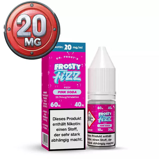 Dr. Frost Liquid Nikotinsalz 10ml - Pink Soda 20mg