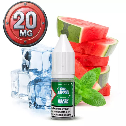 Dr. Frost Liquid Nikotinsalz 10ml - Ice Cold Watermelon Lime 20mg