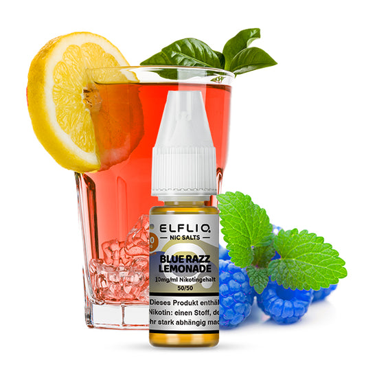 Elf Bar Elfliq Nikotinsalz Liquid 10ml - Blue Razz Lemonade