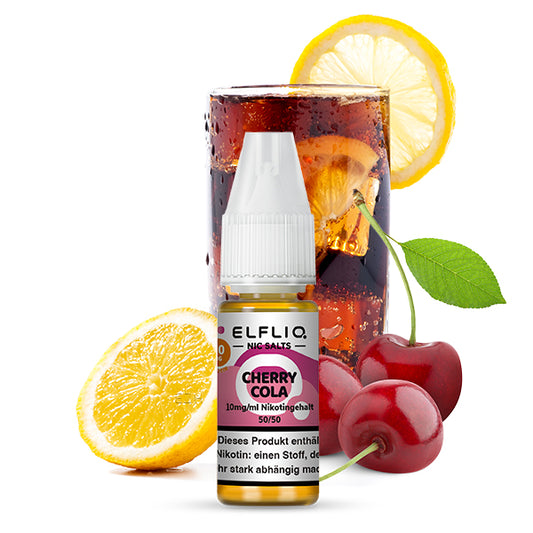 Elf Bar Elfliq Nikotinsalz Liquid 10ml - Cherry Cola