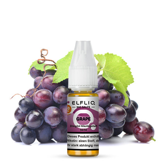 Elf Bar Elfliq Nikotinsalz Liquid 10ml - Grape
