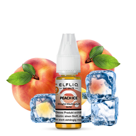 Elf Bar Elfliq Nikotinsalz Liquid 10ml - Peach Ice