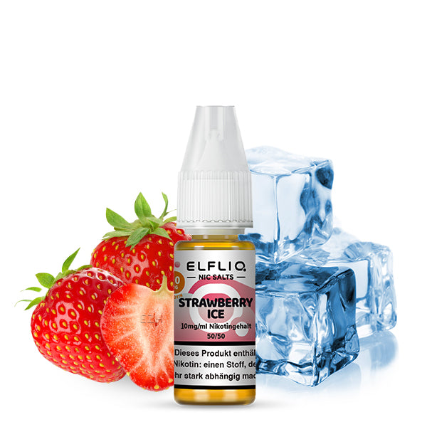 Elf Bar Elfliq Nikotinsalz Liquid 10ml - Strawberry Ice