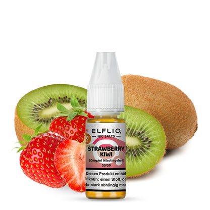 Elf Bar Elfliq Nikotinsalz Liquid 10ml - Strawberry Kiwi