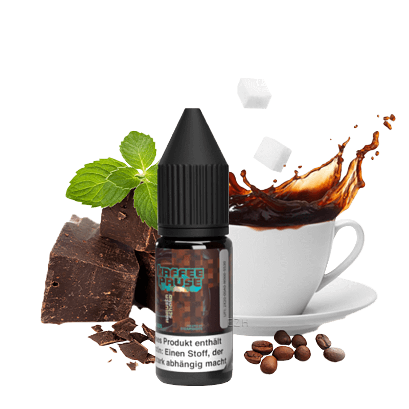Kaffeepause by Steamshots Liquid Nikotinsalz 10ml - Robusta Schoko 20mg